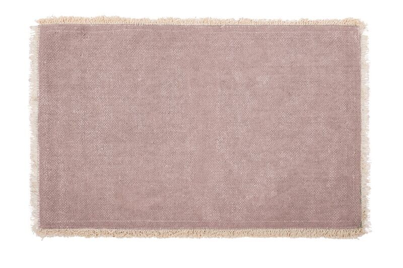 Tovaglietta Piccole Frange 33x48 cm Malva - Tirolix