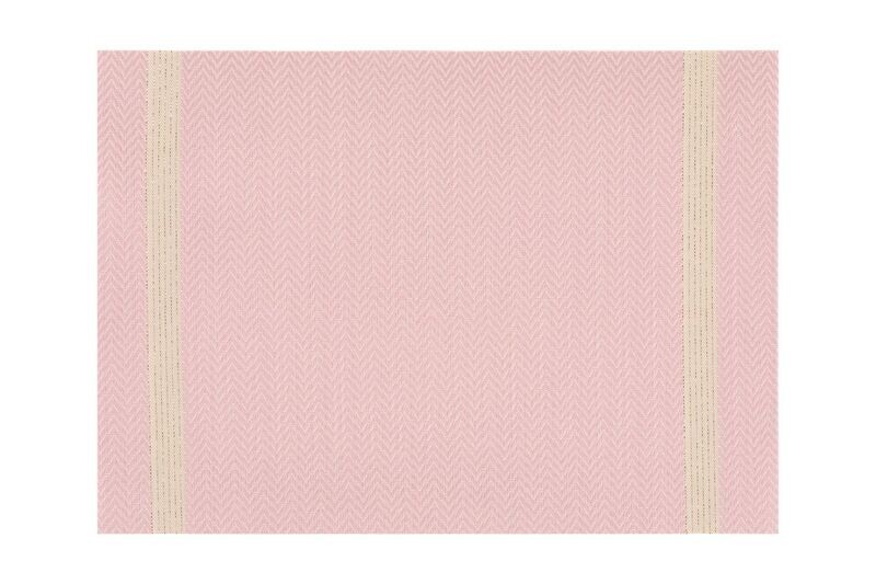 Tovaglietta Fishbone 33x45 cm Rosa - Tirolix