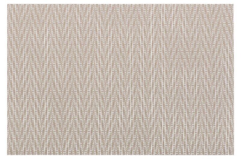 Tovaglietta Motivo Geometrico 30x45 cm Taupe - Tirolix