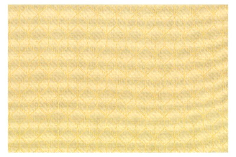 Tovaglietta Motivo Geometrico Cubo 30x45 cm Giallo - Tirolix