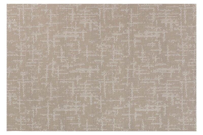 Tovaglietta Motivo Geometrico Melange 30x45 cm Taupe - Tirolix