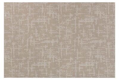 Tovaglietta Motivo Geometrico Melange 30x45 cm Taupe - Tirolix