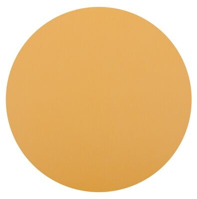Tovaglietta Rotonda Ecopelle 38 cm Giallo - Tirolix