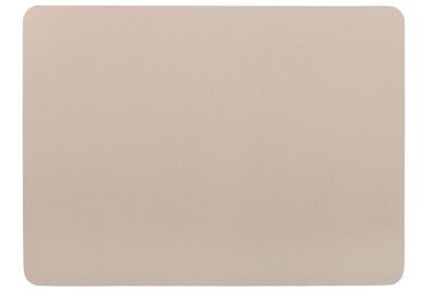 Tovaglietta Ecopelle 6 Pz. 33x45 cm Taupe - Tirolix