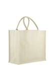 Borsa Juta 36x43x19 cm Bianco