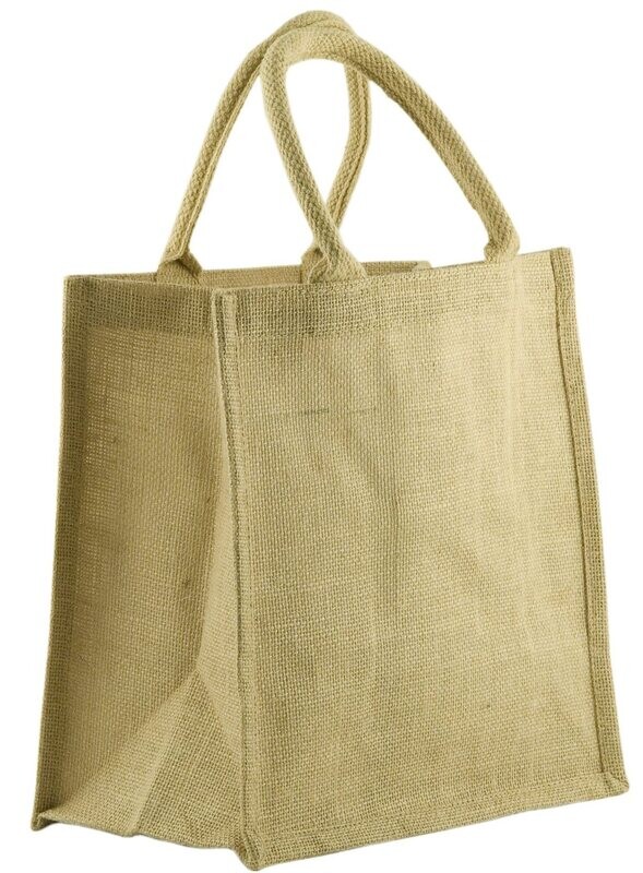 Jute Tasche 30hx30x19 cm Natur