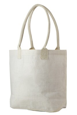 Borsa Juta 33X45x15 cm Bianco