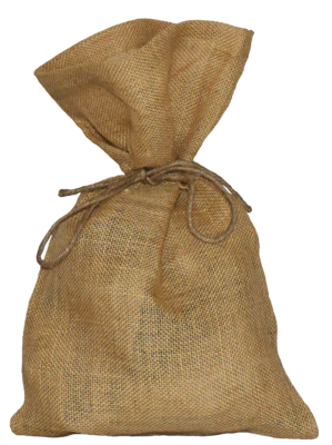 Sacchetto in Juta Non Cerato 15X30H Naturale