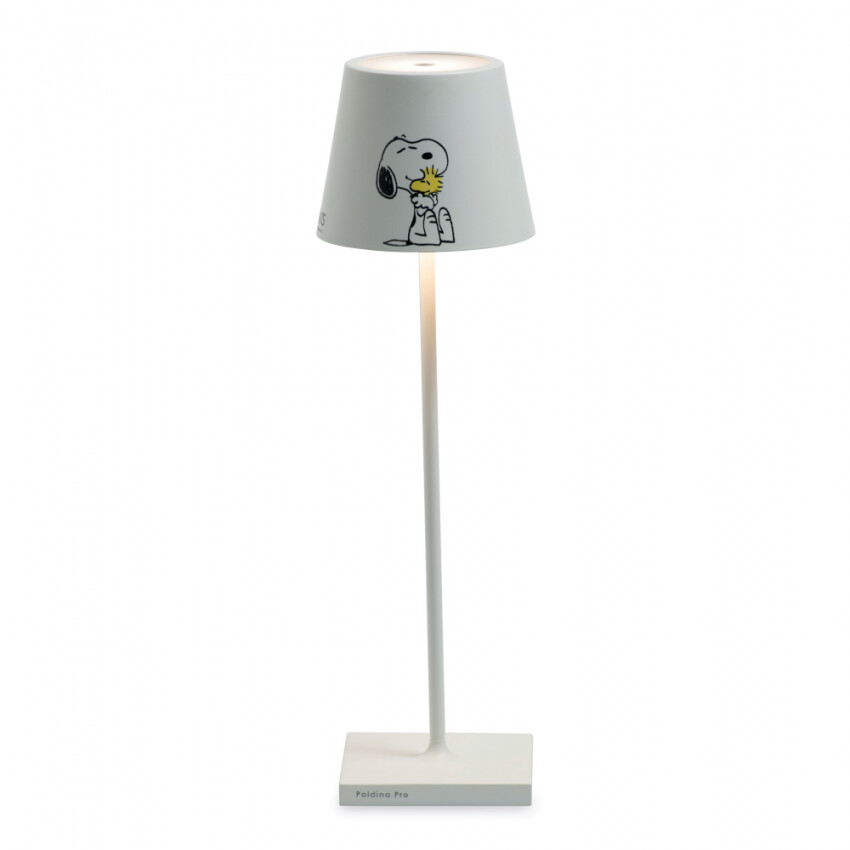 Poldina Pro Snoopy Woodstock Lampada da Tavolo Bianco - Zafferano