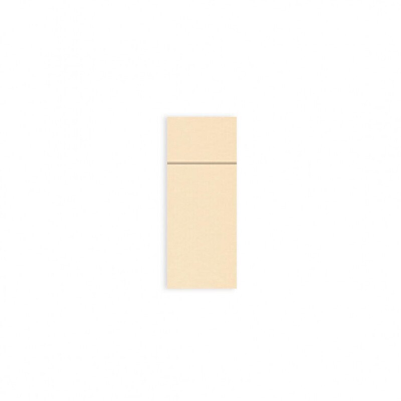 Tovagliolo Caramel Airlaid, piegato Tasca portaposate 40x32 cm