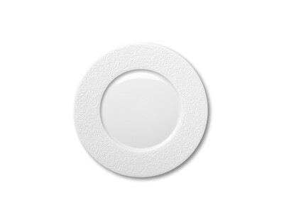 Degrenne - Dessert Teller Weiß 24 cm L Couture