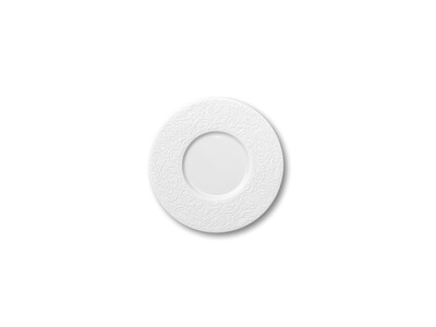Degrenne - Untertasse für Teetasse 15,8 cm Weiß L Couture