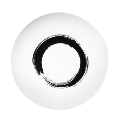 Degrenne - Flacher Teller 29 cm Arty Creation Weiß Circle