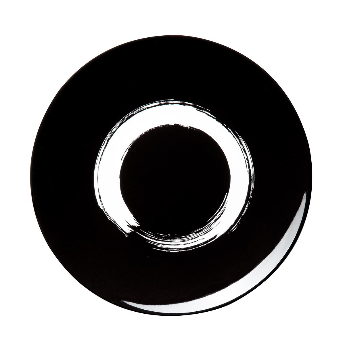 Degrenne - Piatto piano 29 cm Arty Creation Circle Nero