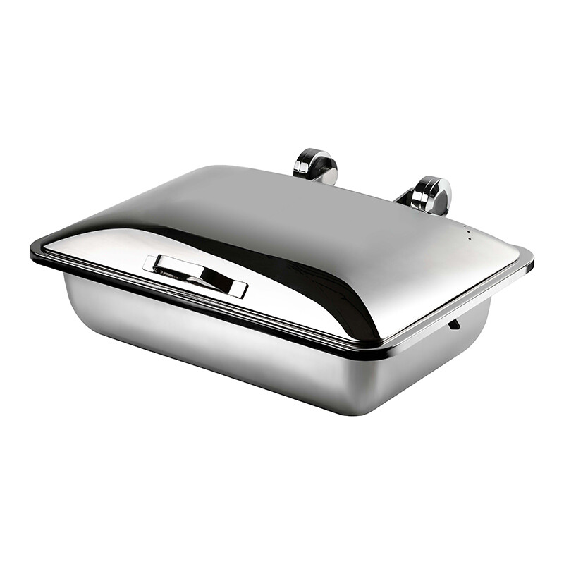 Yegam - Smart W Rectangular GN1/1Chafing Dish – Coperchio acciaio