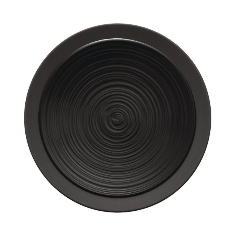 Degrenne - Piatto piano 23 cm Black Onyx Bahia