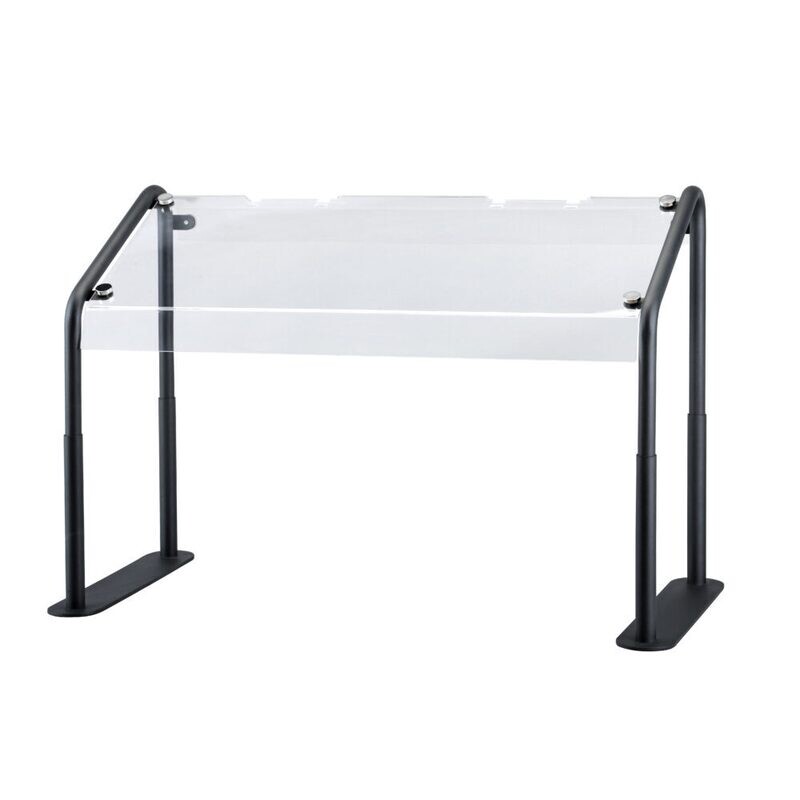 Yegam - Protezione igienica buffet regolabile 75,5 x 34,5 cm