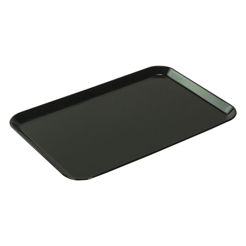 Piatto Rettangolare 30 x 16 cm Nero - Giganplast