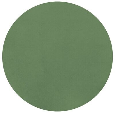 Tovaglietta Rotonda Ecopelle 38 cm Verde Dill - Tirolix