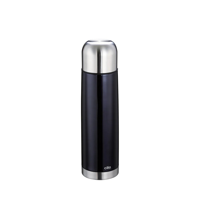 Bottiglia termica 750 ml Nero Colore - cilio