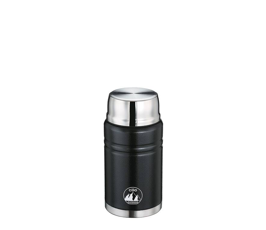Contenitore termico per alimenti 750 ml Nero Monte - cilio