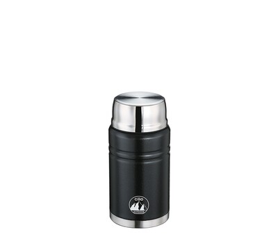 Contenitore termico per alimenti 750 ml Nero Monte - cilio
