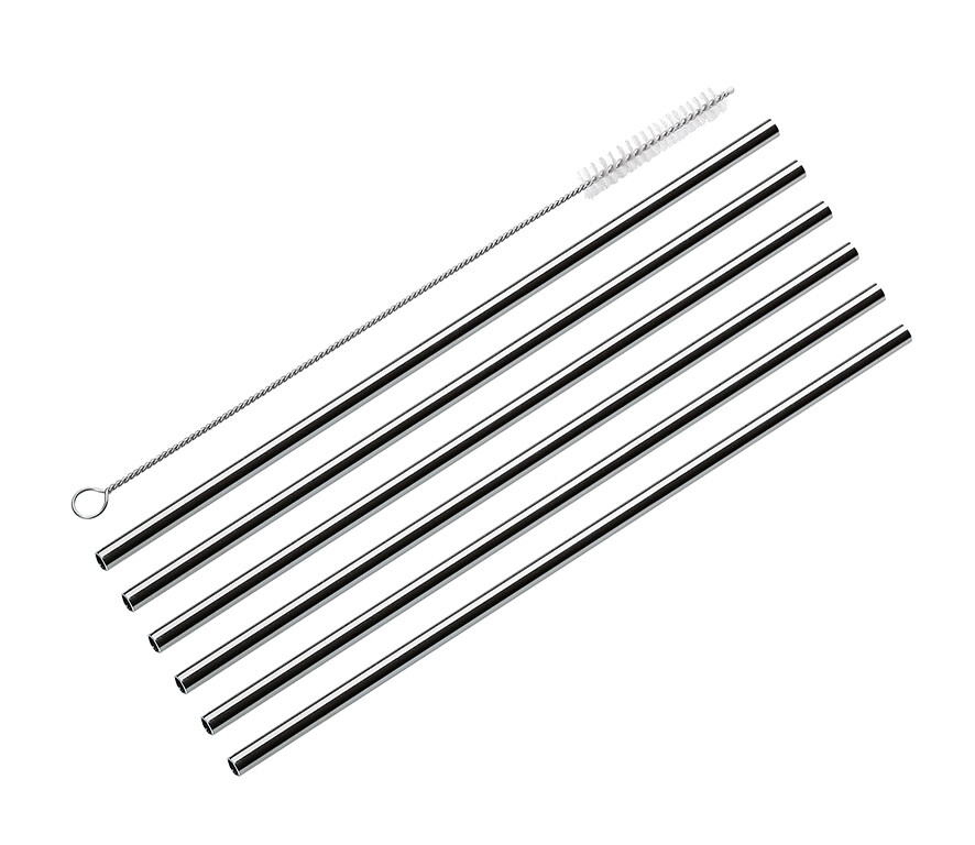 Cannucce dritte 23 cm Nere - cilio