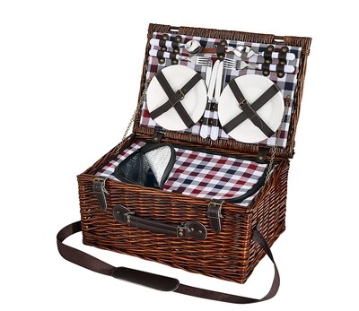 Cesto picnic Marrone Scuro Varese - cilio
