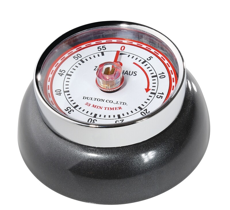 Timer Magnetico Antracite Metallizzato Speed - Zassenhaus