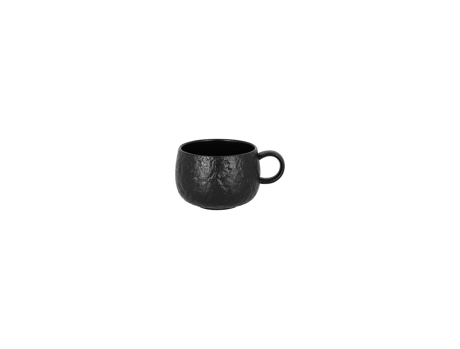 Kaffeetasse 9,3cm, 0,28l Epic Roks schwarz - Rak