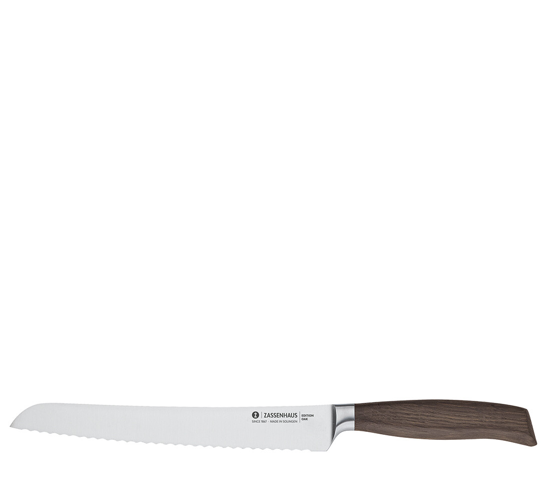 Coltello per Pane 35,5 cm Affumicato - Zassenhaus