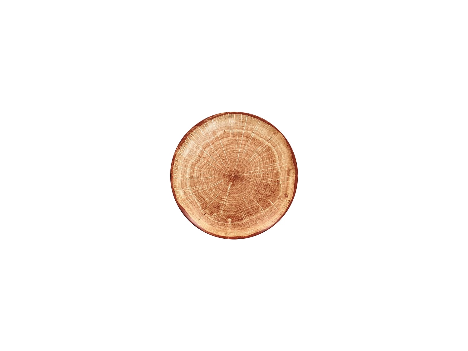 Teller coup 15cm Fusion Woodart timber-brown - Rak