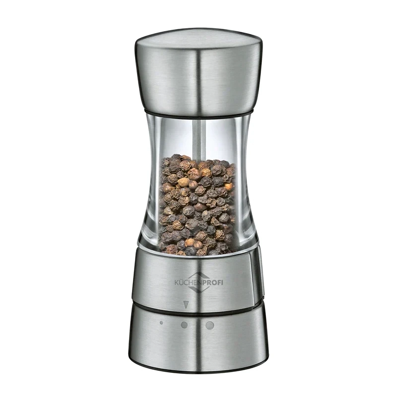 Küchenprofi - Pepper/Salt Mill 13.5 cm Metallic