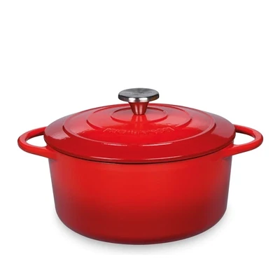 Küchenprofi - Casseruola rotonda 22 cm rosso