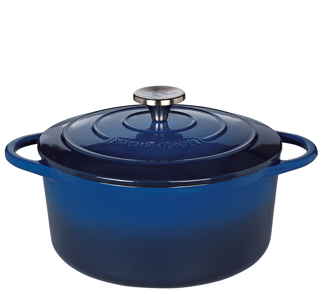 Küchenprofi - Casseruola rotonda 24 cm blu