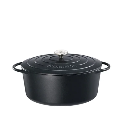 Küchenprofi - Casseruola ovale 35 cm nero