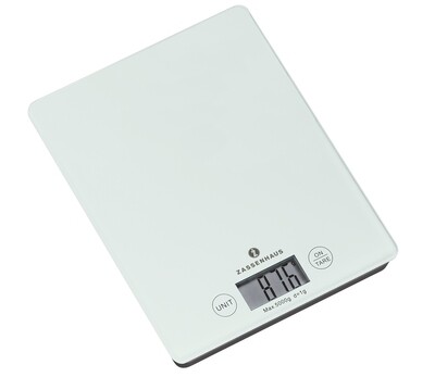 Bilancia Digitale Bianca 21,5 cm Balance - Zassenhaus