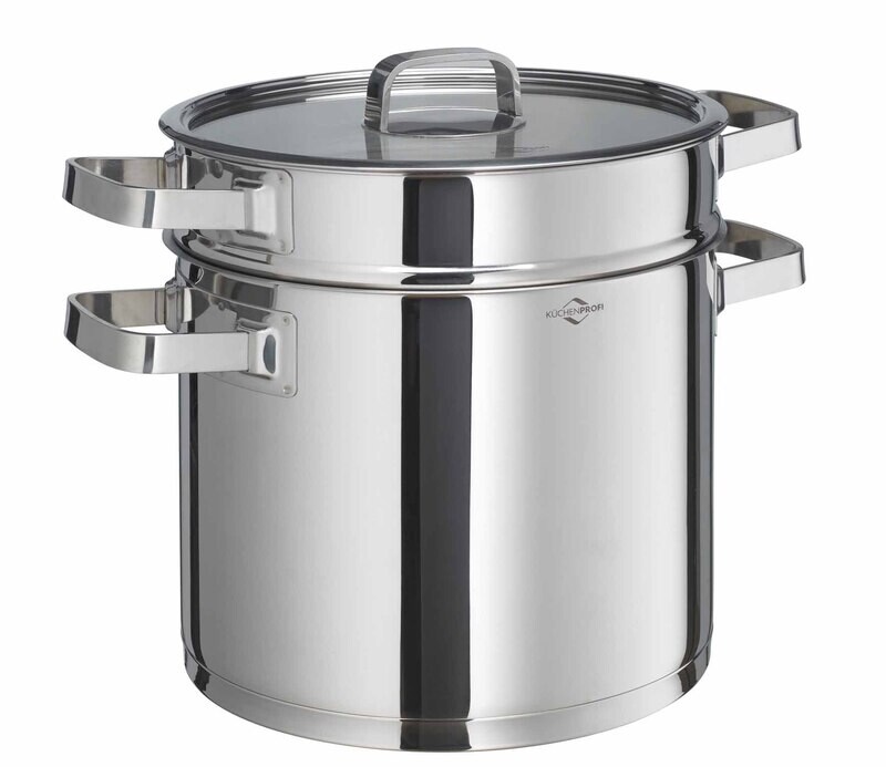 Küchenprofi - Pentola con setaccio per pasta 23 cm