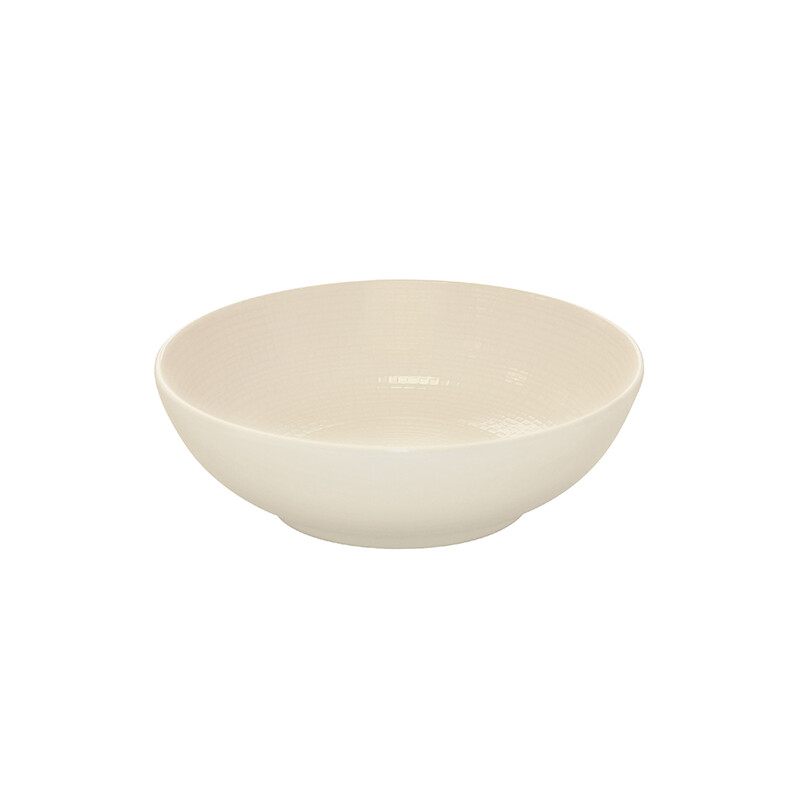 Degrenne - Piatto fondo 17,7 cm Kaolin Modulo Nature