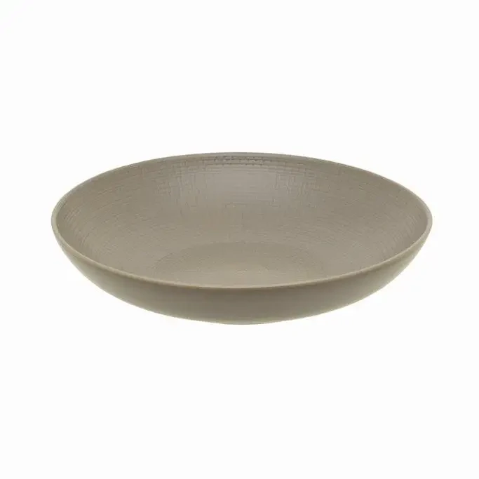 Degrenne - Piatto Fondo 25 cm Taupe Modulo Nature