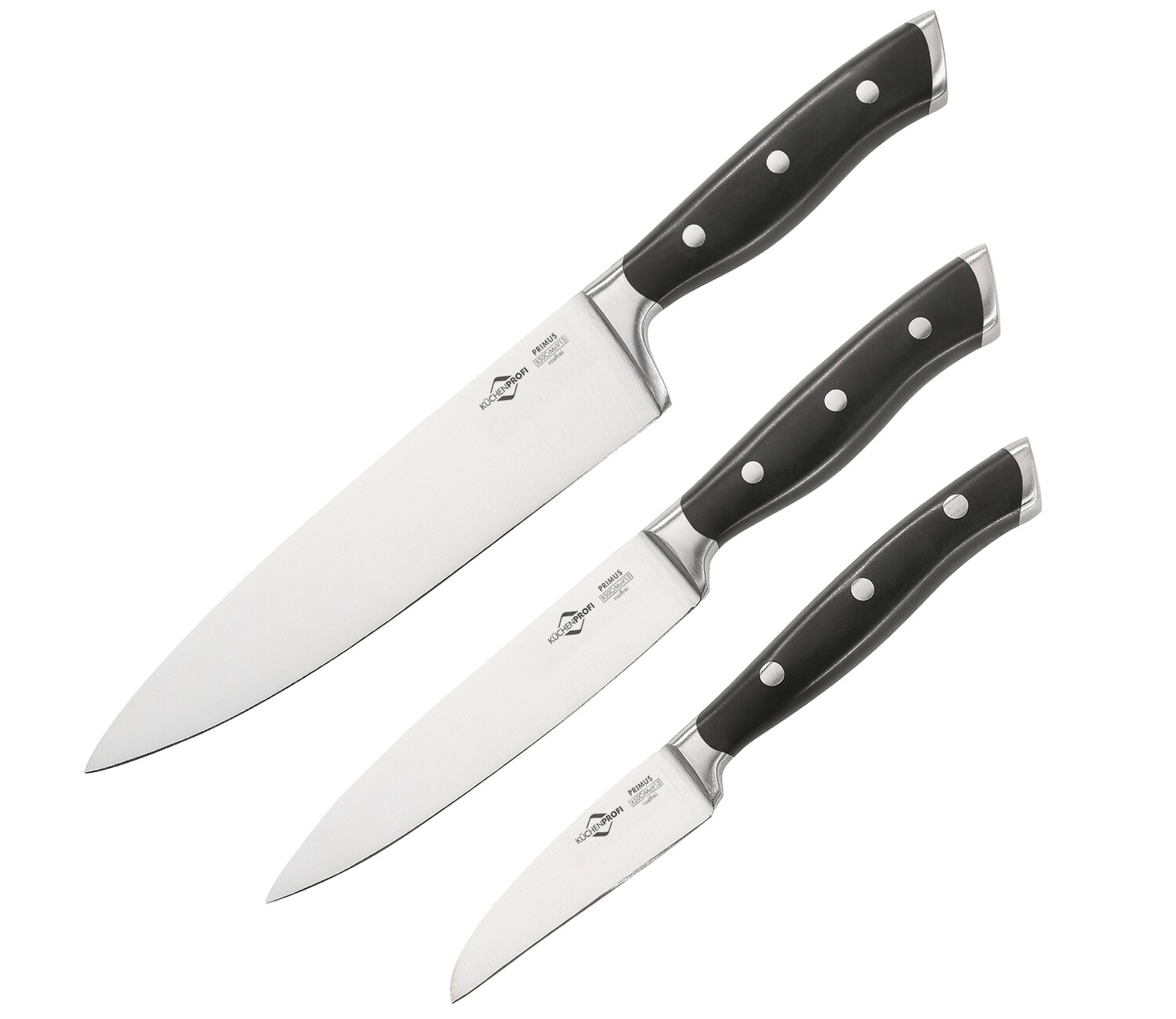 Küchenprofi - Set di 3 coltelli