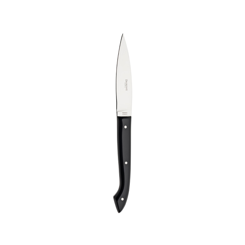 Degrenne - Schwarzes Steakmesser 22,6 cm Capucin