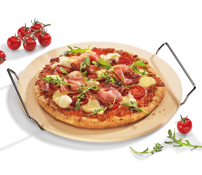 Küchenprofi - Pietra per pizza rotonda 30 cm