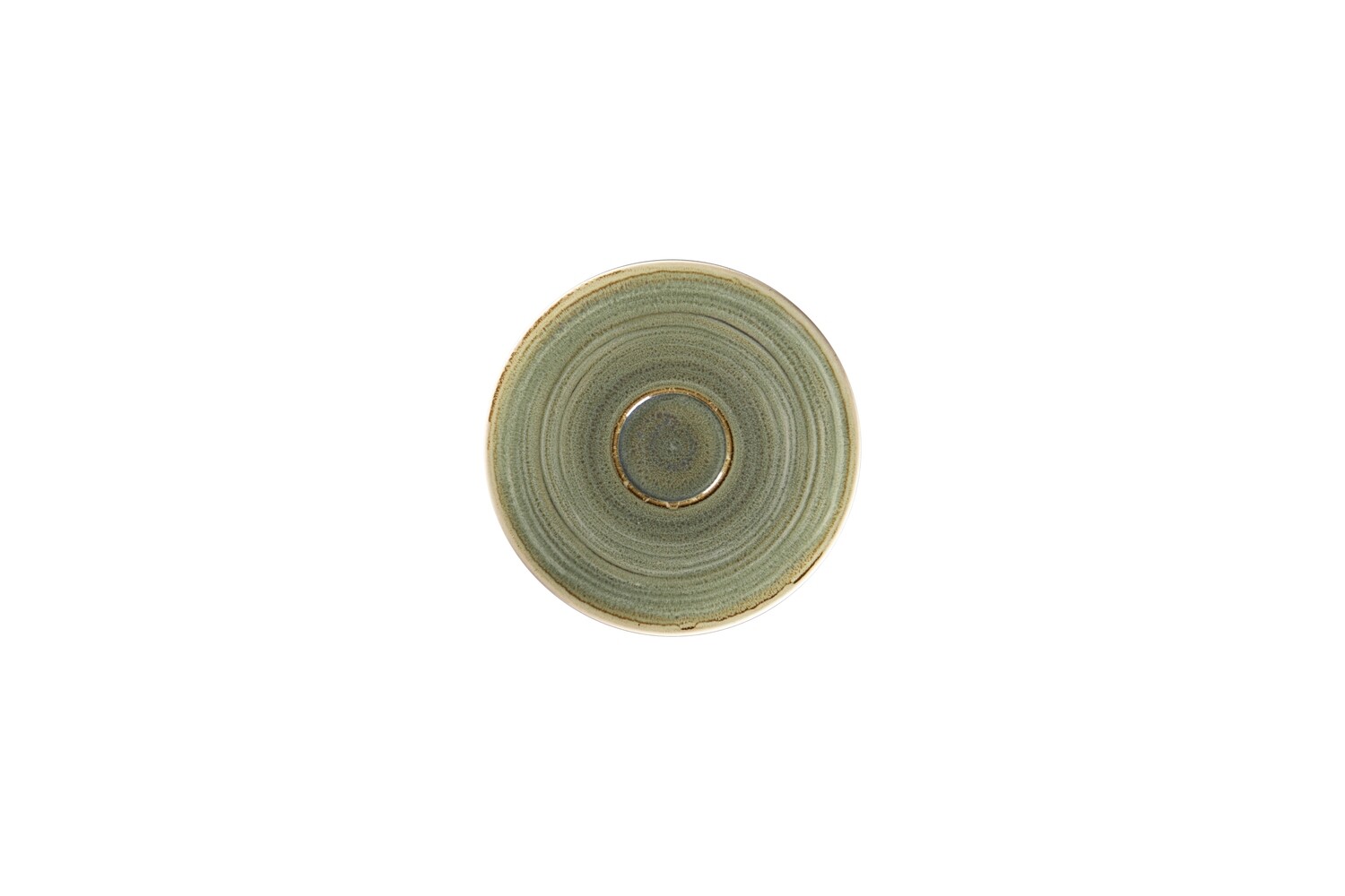 Piattino da caffè 15 cm Rakstone Spot emerald green - Rak
