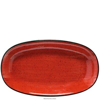 Platte oval 24x14 cm Aura Passion Gourmet - Bonna