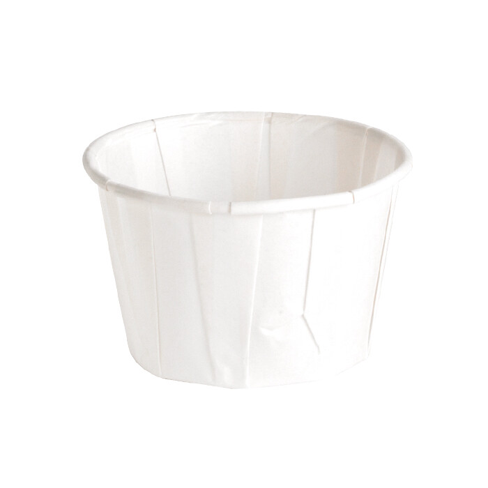 Firstpack - Coppetta per soufflé bianco 5,4 x 4 x 3,5 cm