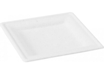 Firstpack - Piatto quadrato bianco 20 x 20 cm