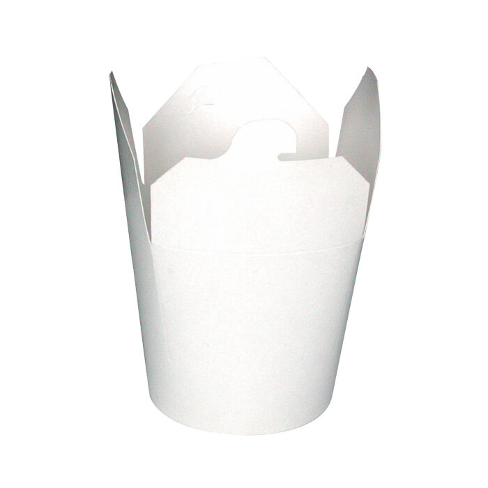 Firstpack - Scatola per cibo bianca 8 x 8,5 x 9,3 cm
