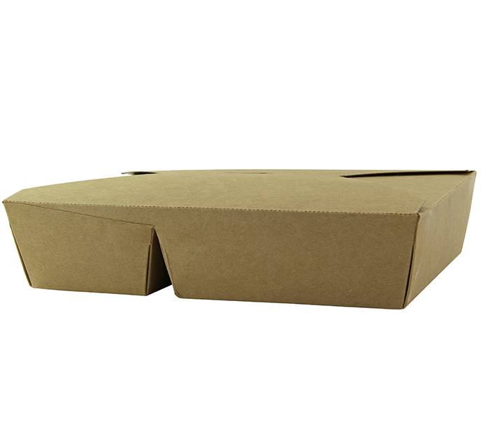 Firstpack - Scatola per Cibo a 2 scomparti 16,8 x 13,5 x 6,5 cm