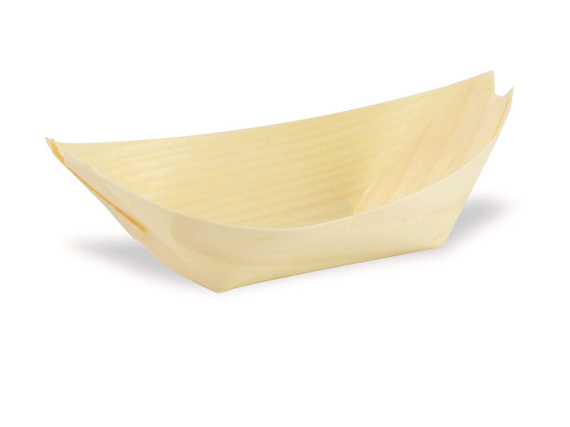 Firstpack - Barchetta in legno 11,5 x 6,5 cm